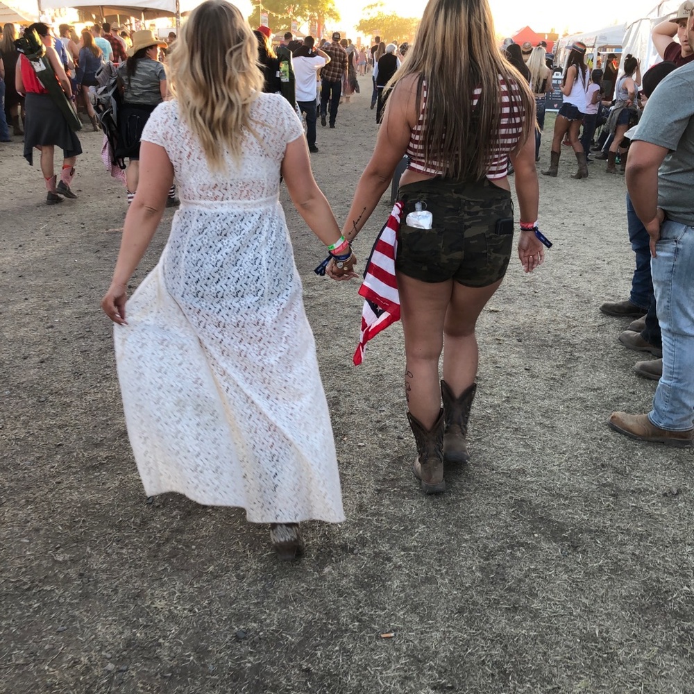 White Lace Duster